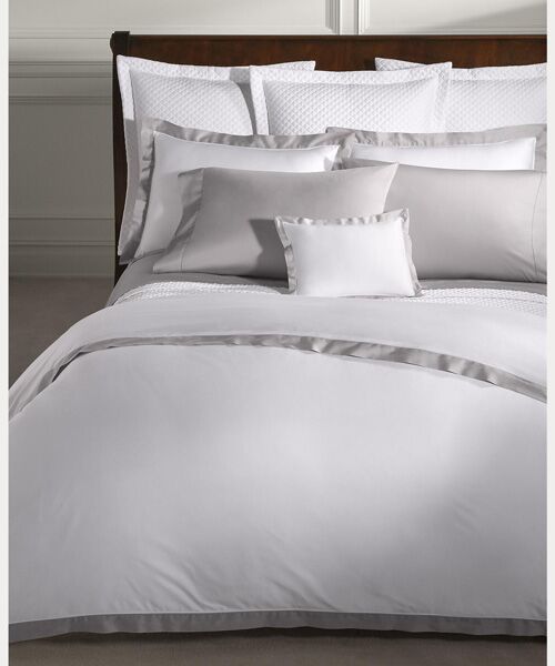 RALPH LAUREN HOME / ラルフ ローレン ホーム 寝具 | オーガニック コットン サティーン ボーダー デュベ カバー/キングサイズ | 詳細4