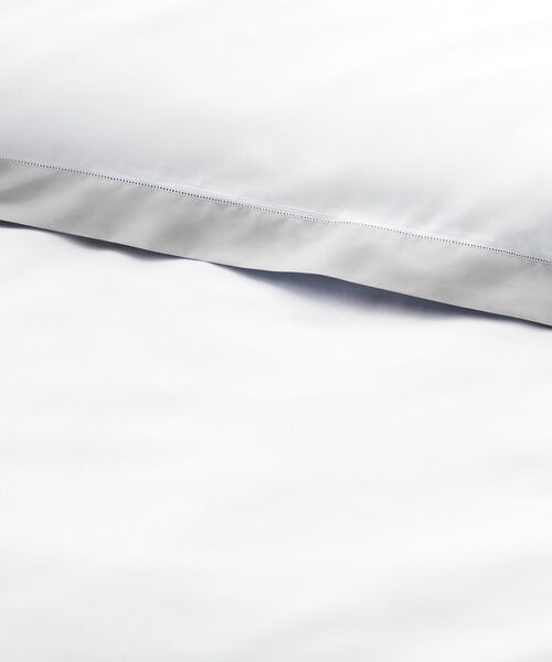 RALPH LAUREN HOME / ラルフ ローレン ホーム 寝具 | オーガニック コットン サティーン ボーダー デュベ カバー/キングサイズ | 詳細2