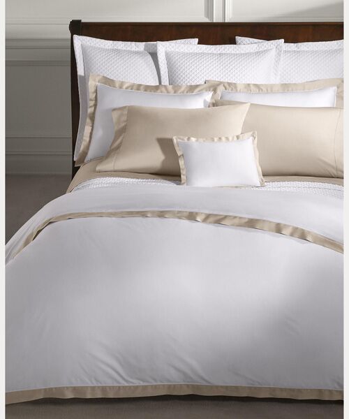 RALPH LAUREN HOME / ラルフ ローレン ホーム 寝具 | オーガニック コットン サティーン ボーダー デュベ カバー/キングサイズ | 詳細4