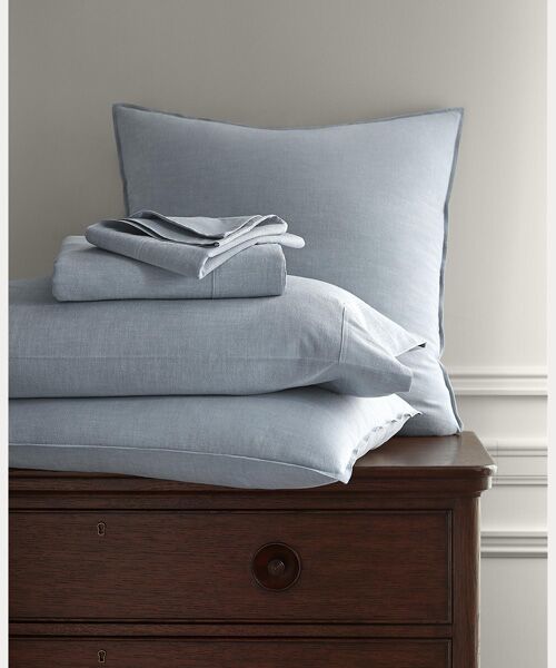 RALPH LAUREN HOME / ラルフ ローレン ホーム 寝具 | ワークシャツ シャンブレー フラットシーツ/シングルサイズ | 詳細3