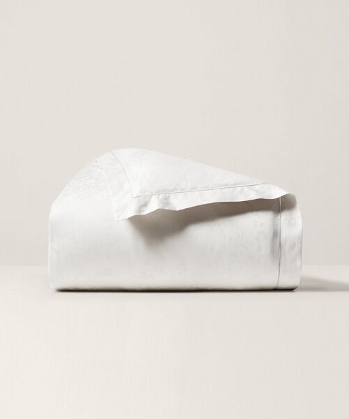 RALPH LAUREN HOME / ラルフ ローレン ホーム 寝具 | オーガニック コットン Bethany ジャカード デュベ カバー/ダブルサイズ（250ブラウン）