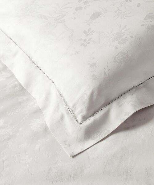 RALPH LAUREN HOME / ラルフ ローレン ホーム 寝具 | オーガニック コットン Bethany ジャカード デュベ カバー/クイーンサイズ | 詳細1