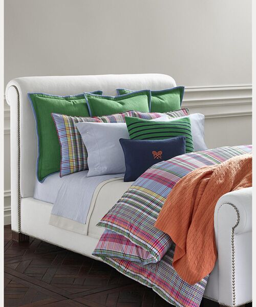 RALPH LAUREN HOME / ラルフ ローレン ホーム 寝具 | オーガニック コットン オックスフォード ストライプ ボックスシーツ/クイーンサイズ | 詳細5