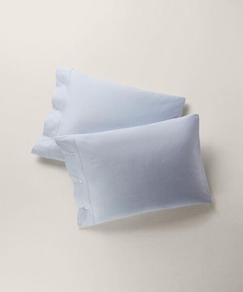 RALPH LAUREN HOME / ラルフ ローレン ホーム 寝具 | オーガニック コットン オックスフォード ソリッド ボックスシーツ/キングサイズ | 詳細1