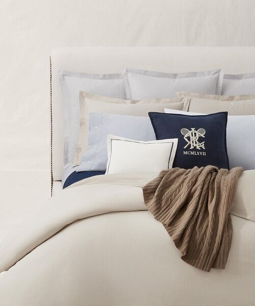 RALPH LAUREN HOME / ラルフ ローレン ホーム 寝具 | オーガニック コットン オックスフォード リバーシブル デュベ カバー/セミダブルサイズ | 詳細5