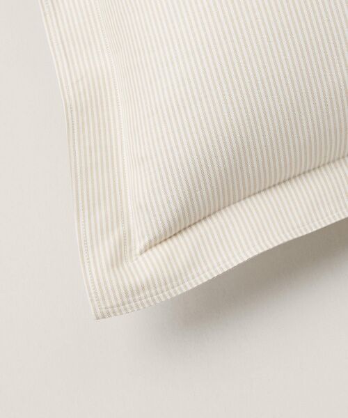 RALPH LAUREN HOME / ラルフ ローレン ホーム 寝具 | オーガニック コットン オックスフォード ストライプ スタンダード ピローシャム | 詳細1