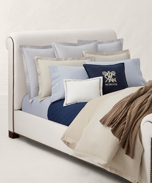 RALPH LAUREN HOME / ラルフ ローレン ホーム 寝具 | オーガニック コットン オックスフォード リバーシブル デュベ カバー/キングサイズ | 詳細7