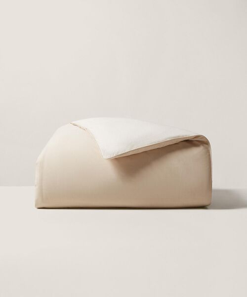 RALPH LAUREN HOME / ラルフ ローレン ホーム 寝具 | オーガニック コットン オックスフォード リバーシブル デュベ カバー/キングサイズ（250ブラウン）