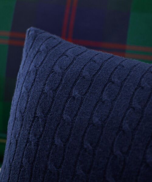 RALPH LAUREN HOME / ラルフ ローレン ホーム 寝具 | ケーブルド カシミヤ スロー ピロー | 詳細1