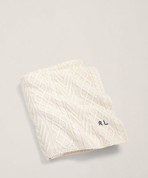RALPH LAUREN HOME / ラルフ ローレン ホーム その他雑貨 | ハイランド スロー ブランケット（101ナチュラル）