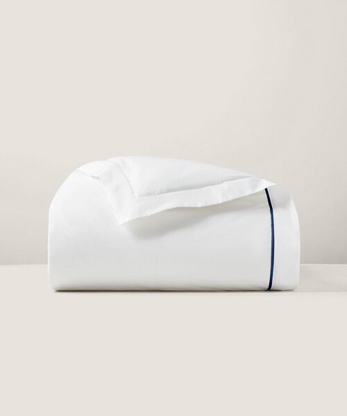 RALPH LAUREN HOME / ラルフ ローレン ホーム 寝具 | オーガニック コットン パーケール Palmer デュベ カバー/セミダブルサイズ（410ネイビー）