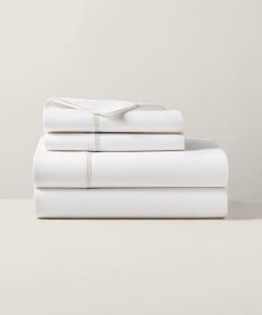 RALPH LAUREN HOME / ラルフ ローレン ホーム 寝具 | オーガニック コットン パーケール Palmer フラットシーツ/シングルサイズ