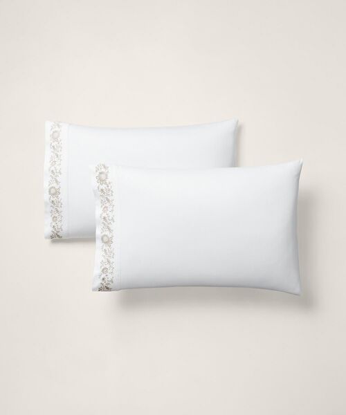 RALPH LAUREN HOME / ラルフ ローレン ホーム 寝具 | オーガニック コットン Eloise エンブロイダリー ピロケース | 詳細2