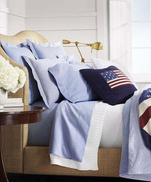 RALPH LAUREN HOME / ラルフ ローレン ホーム 寝具 | オーガニック コットン オックスフォード リバーシブル デュベ カバー/シングルサイズ | 詳細5