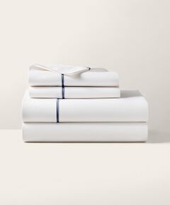 RALPH LAUREN HOME / ラルフ ローレン ホーム 寝具 | オーガニック コットン パーケール Palmer フラットシーツ/シングルサイズ