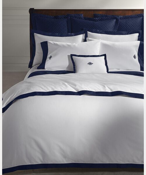 RALPH LAUREN HOME / ラルフ ローレン ホーム 寝具 | オーガニック コットン サティーン ボーダー デュベ カバー | 詳細6
