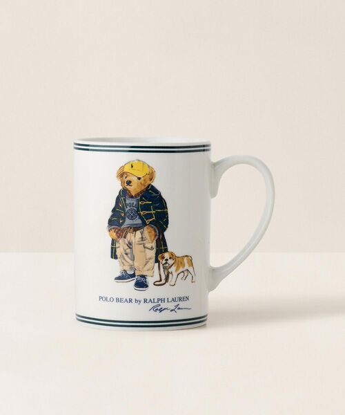 RALPH LAUREN HOME / ラルフ ローレン ホーム グラス・マグカップ | トグル コート Polo ベア マグ（100ホワイト）