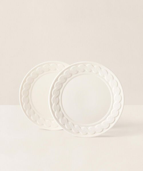 RALPH LAUREN HOME / ラルフ ローレン ホーム 食器 | ケーブルニット セラミック プレート ギフト セット（101ナチュラル）