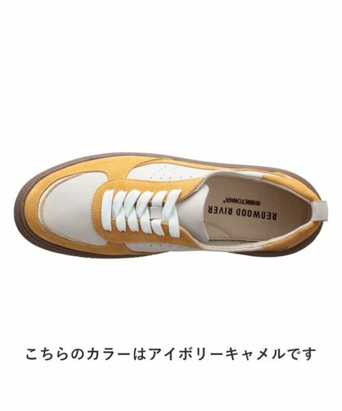 REDWOOD RIVER / レッドウッドリバー スニーカー | レッドウッドリバー M08C マルチパーツデザインスニーカー ホワイトアイボリー スニーカー | 詳細5