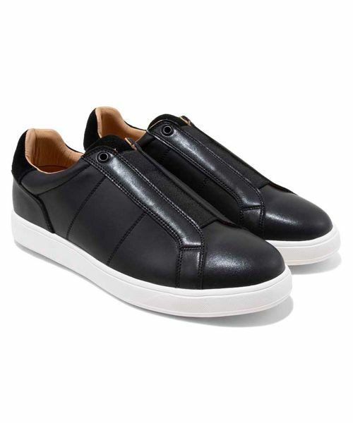 REDWOOD RIVER / レッドウッドリバー スニーカー | レッドウッドリバー RX08 スリッポンスニーカー ブラック スニーカー | 詳細1