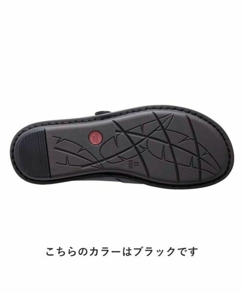 REDWOOD RIVER / レッドウッドリバー フラットシューズ | REDWOOD RIVER R03A ベルト付スリッポン ベージュ カジュアルシューズ | 詳細6