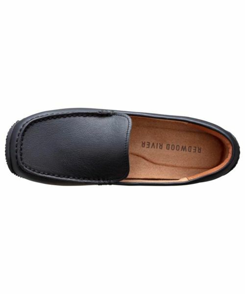 REDWOOD RIVER / レッドウッドリバー ビジネス・ドレスシューズ | REDWOOD RIVER R04A モカシンスリッポン ブラック フラットシューズ | 詳細2