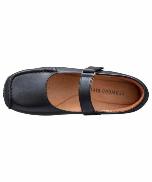 REDWOOD RIVER / レッドウッドリバー フラットシューズ | REDWOOD RIVER R05A メリージェーンシューズ ブラック フラットシューズ | 詳細2