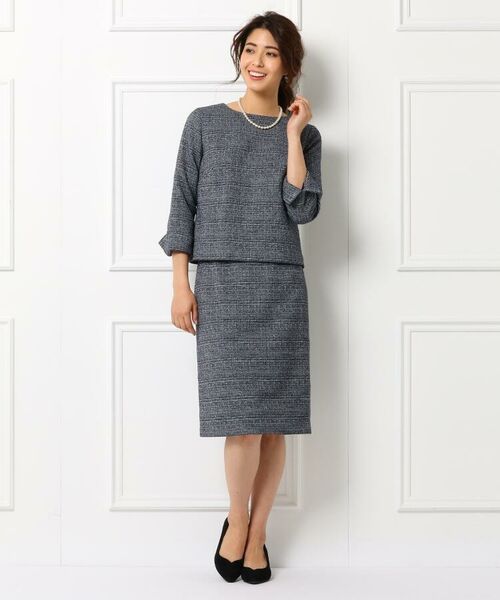 セール ツィードセットアップワンピース セットアップ Reflect リフレクト ファッション通販 タカシマヤファッションスクエア