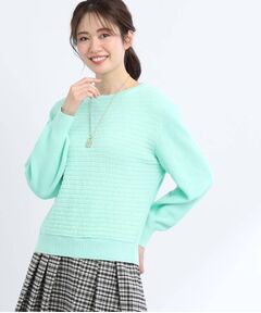 【WEB限定カラーあり/洗える】ボリュームスリーブニット