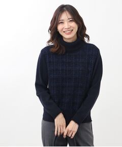 【WEB限定カラーあり/洗える】ふわふわモールタートルニット