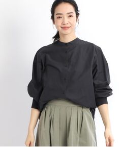 【SALE/洗える】バックプリーツシャツ