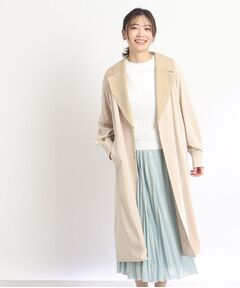 【SALE/洗える／衿付け外し可能】ライティシアーコート