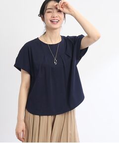 【SALE/E‐QUALITY/洗える】フロントタックプルオーバー