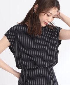 【夏SALE／接触冷感／洗える／セットアップ可能】フレンチスリーブカットソー