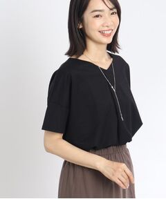 【SALE／E‐QUALITY／手洗い可】リラクシーVネックプルオーバー