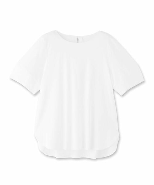 Reflect / リフレクト カットソー | 【SALE／UVカット／接触冷感／マシンウォッシュ可】ふんわりスリーブTシャツ | 詳細10