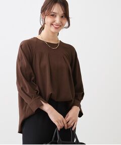 Reflect / リフレクト シャツ・ブラウス | 【E‐QUALITY／手洗い可】タックスリーブサッカーブラウス