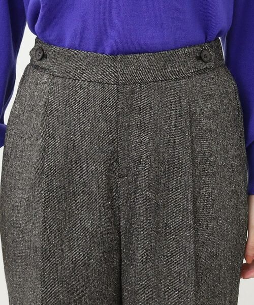Reflect / リフレクト ショート・ハーフ・半端丈パンツ | ワイドクロップドツイードパンツ | 詳細23