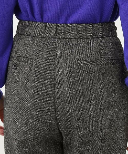 Reflect / リフレクト ショート・ハーフ・半端丈パンツ | ワイドクロップドツイードパンツ | 詳細25