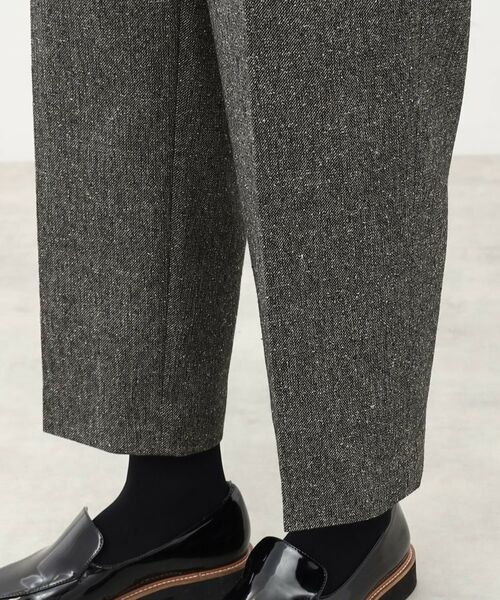 Reflect / リフレクト ショート・ハーフ・半端丈パンツ | ワイドクロップドツイードパンツ | 詳細26