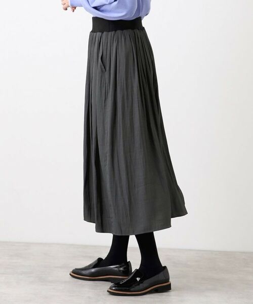 Reflect / リフレクト ショート・ハーフ・半端丈パンツ | 【手洗い可／ウエスト総ゴム】シャンブレースカーチョパンツ | 詳細23