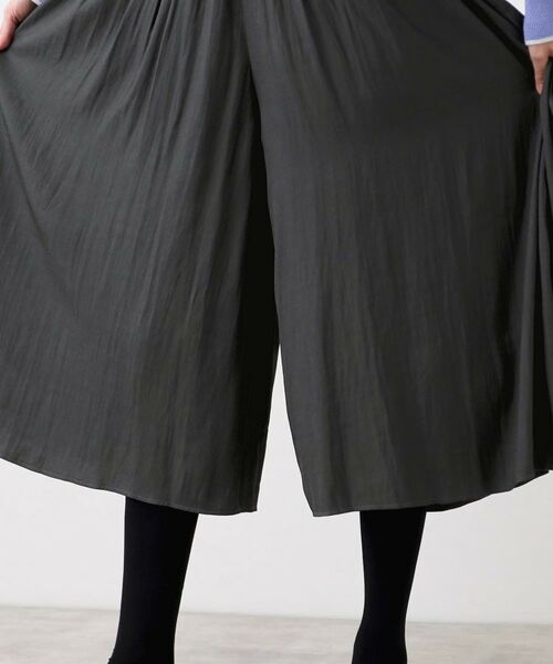 Reflect / リフレクト ショート・ハーフ・半端丈パンツ | 【手洗い可／ウエスト総ゴム】シャンブレースカーチョパンツ | 詳細27
