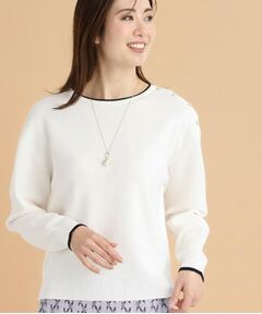 Reflect / リフレクト ニット・セーター | 【WEB限定カラーあり／セットアップ可】ダブルジャカードニット