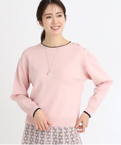 Reflect / リフレクト ニット・セーター | 【WEB限定カラーあり／セットアップ可】ダブルジャカードニット