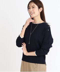 Reflect / リフレクト ニット・セーター | 【WEB限定カラーあり／セットアップ可】ダブルジャカードニット