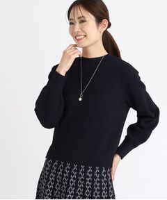 Reflect / リフレクト ニット・セーター | プチハイネックジャカードニット