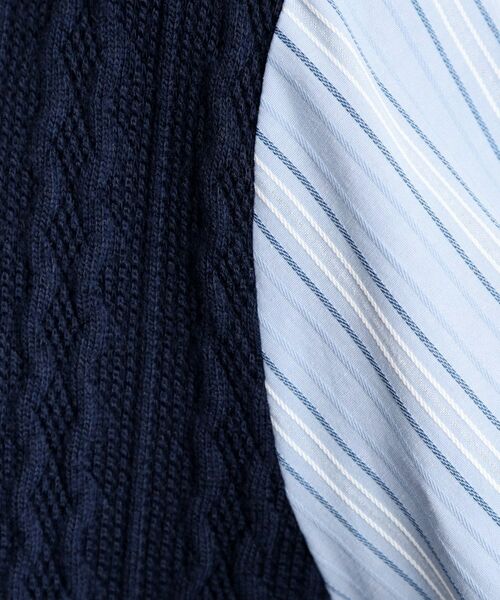 Reflect / リフレクト カットソー | 【夏SALE/E‐QUALITY/洗える】異素材ミックスプルオーバー | 詳細12