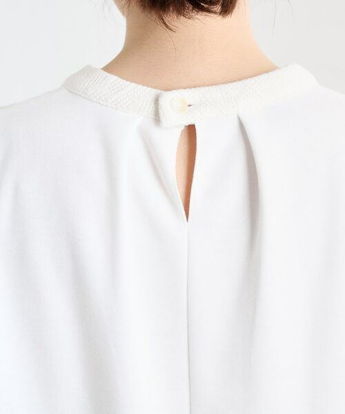 Reflect / リフレクト カットソー | 【夏SALE/E‐QUALITY/洗える】異素材ミックスプルオーバー | 詳細18