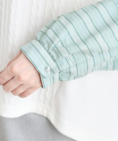 Reflect / リフレクト カットソー | 【夏SALE/E‐QUALITY/洗える】異素材ミックスプルオーバー | 詳細20