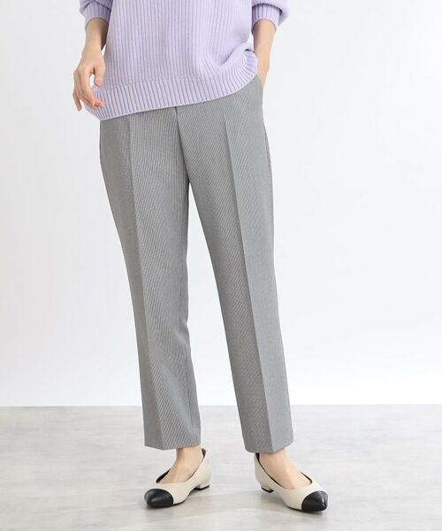 Reflect / リフレクト ショート・ハーフ・半端丈パンツ | 【WEB限定カラーあり/私のパンツ/手洗い可】ストレッチテーパードパンツ | 詳細13